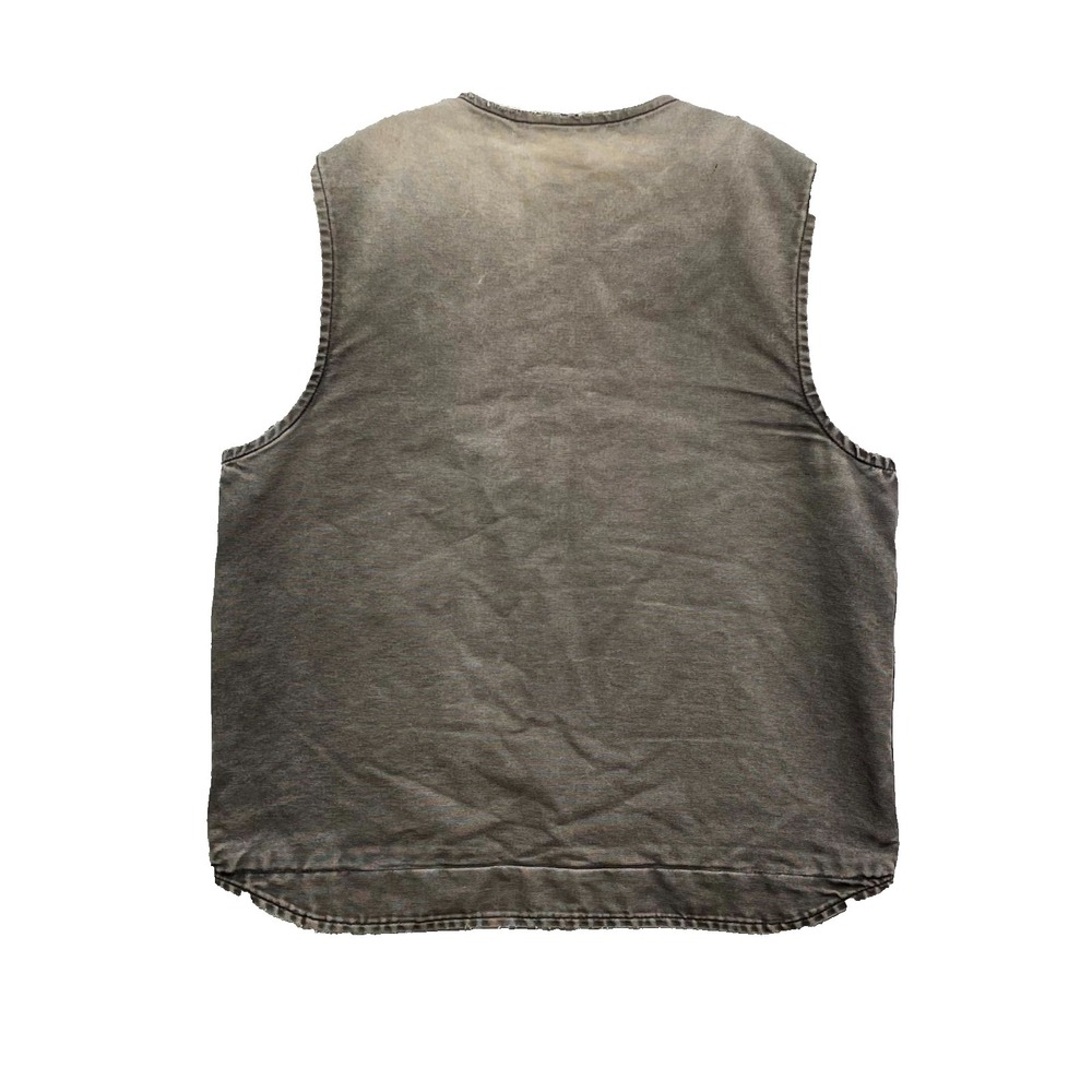 Carhartt Sandstone Rugged Vest‎ Mens XLT Sherpa Lined Outdoor Gorpcore Workwear